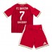 Bayern Munich Serge Gnabry #7 Dětské Oblečení Domácí Dres 2026-27 Krátkým Rukávem (+ trenýrky) Bayern Munich Serge Gnabry #7 Dětské Oblečení Domácí Dres 2026-27 Krátkým Rukávem (+ trenýrky)